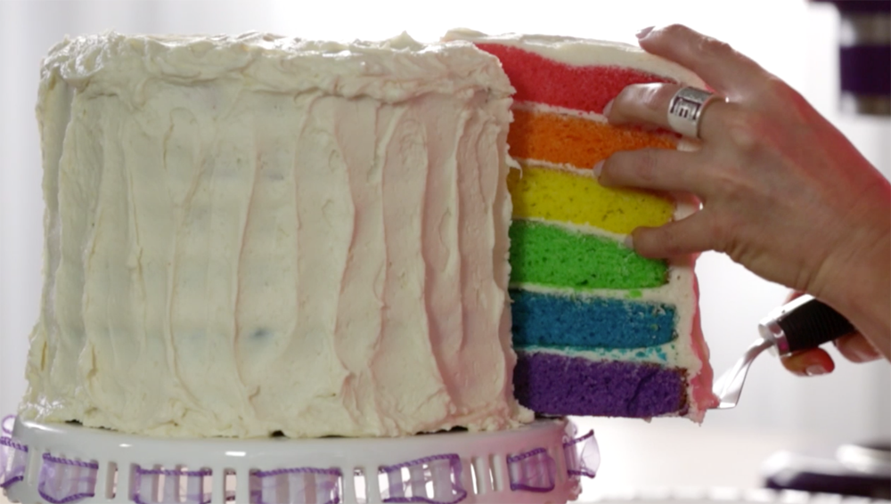 Rainbow Pride Cake on Kenmore Blog